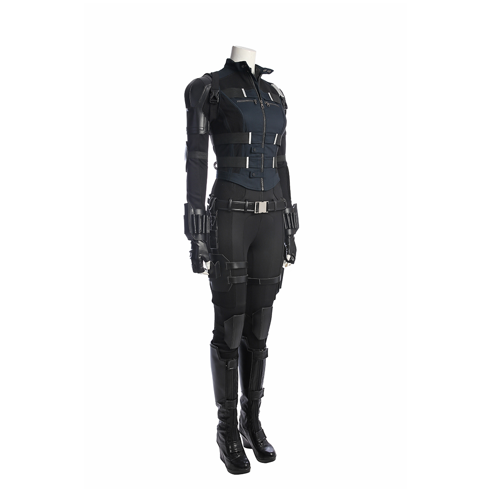 Marvel Movie Avengers 3 :Infinity War Black Widow Natasha Romanoff Outfit Cosplay Costume Whole Set M20170183 