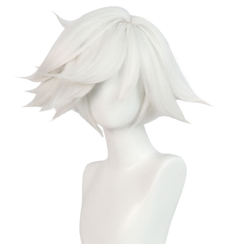 Hazbin Hotel Angel Dust White Cosplay Wigs