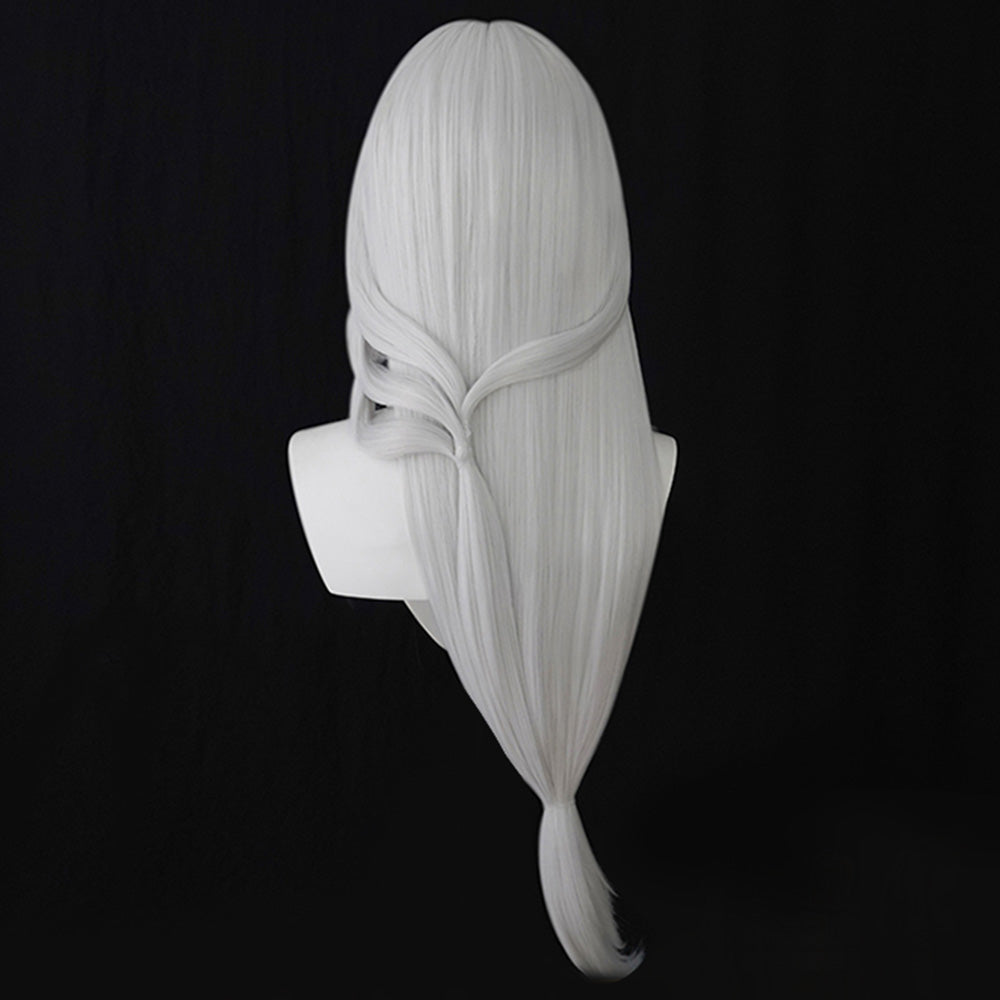 USS Massachusetts Azur Lane Cosplay Wig Dressed to Impress Silver White