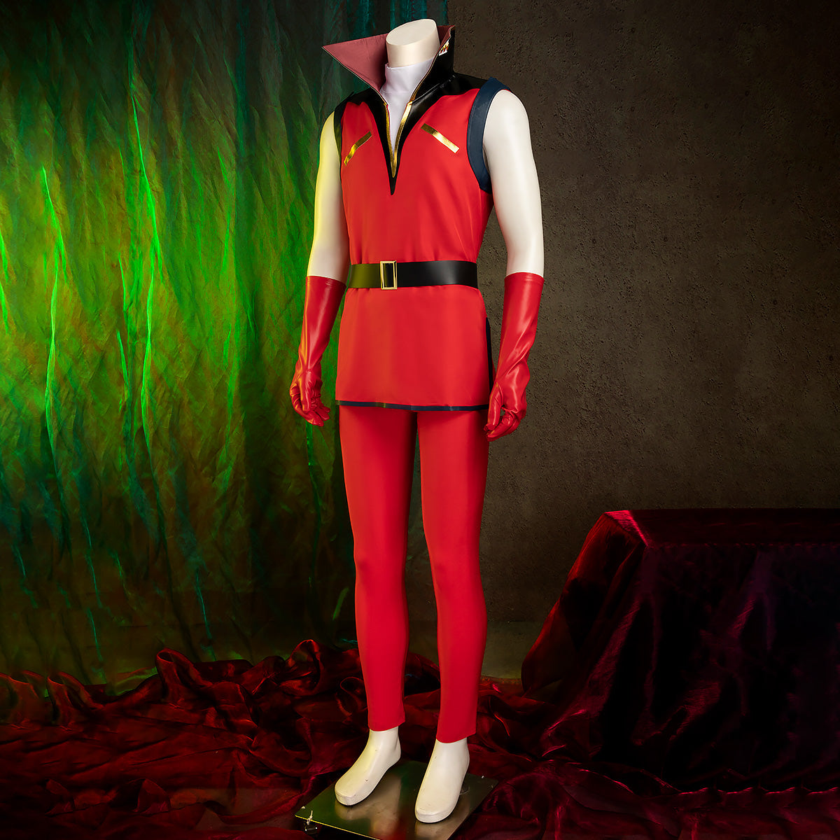 Gundam Char Aznable Cosplay Costume