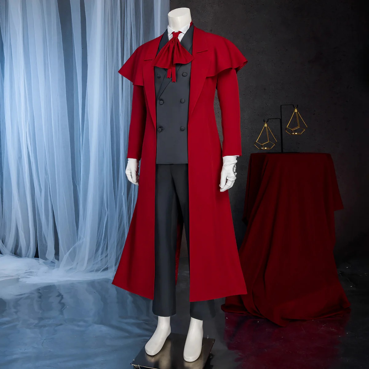 Hellsing Organization Alucard Vampires Cosplay Costume