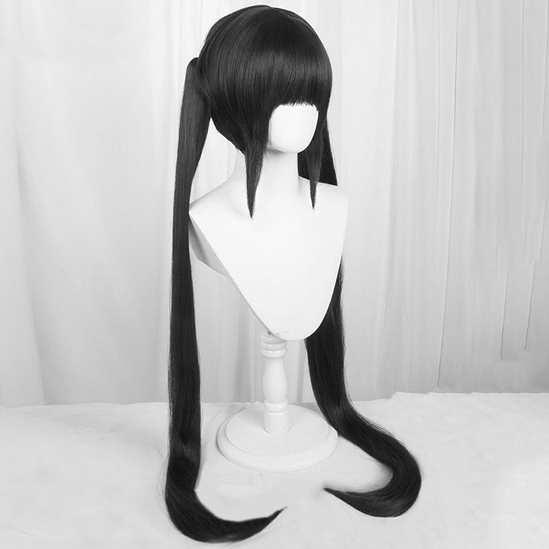 Azur Lane Noshiro Maid Cosplay Black Wig