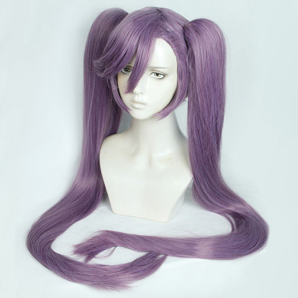 BLEACH TYBW OG GOTEI-13 Saitou Furoufushi Purple Cosplay Wig