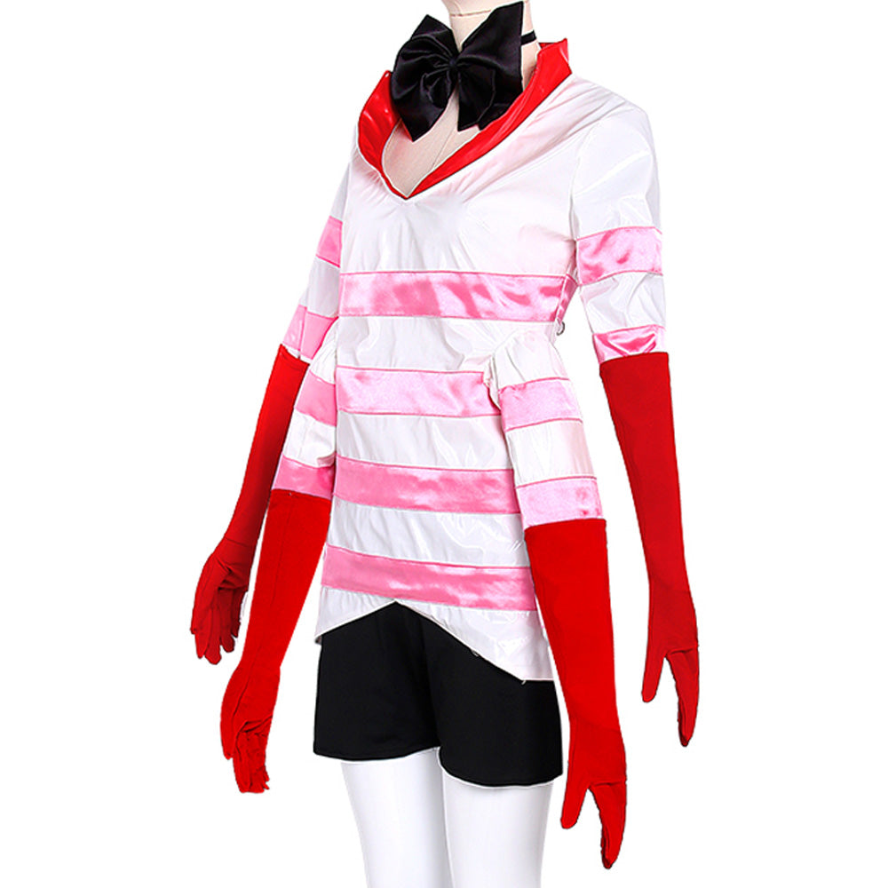 Hazbin Hotel Angel Dust Cosplay Costume