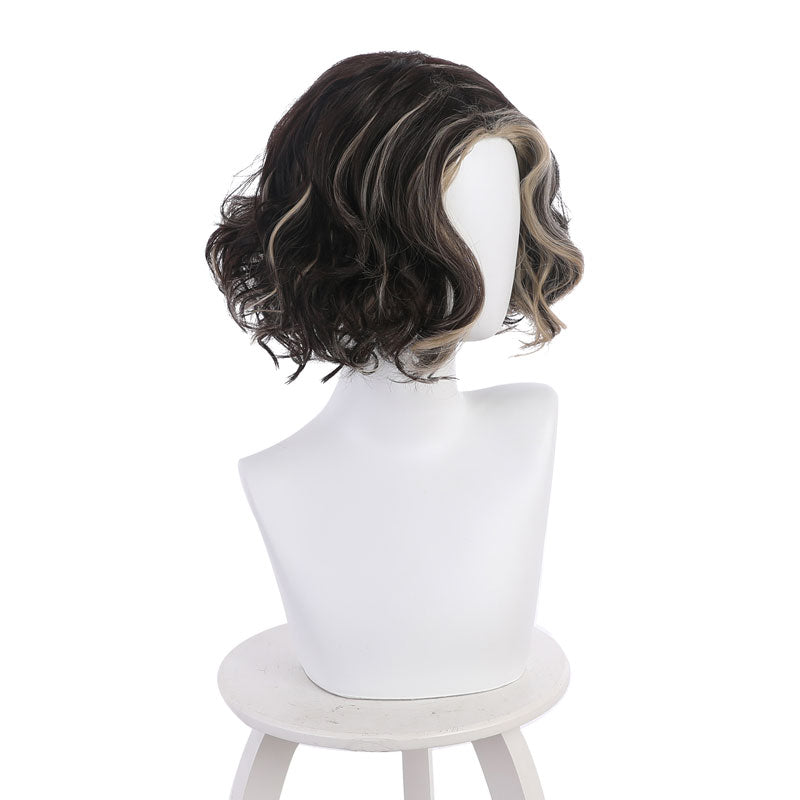 Moive Loki Sylvie Laufeydottir Black-brown Short Cosplay Wigs