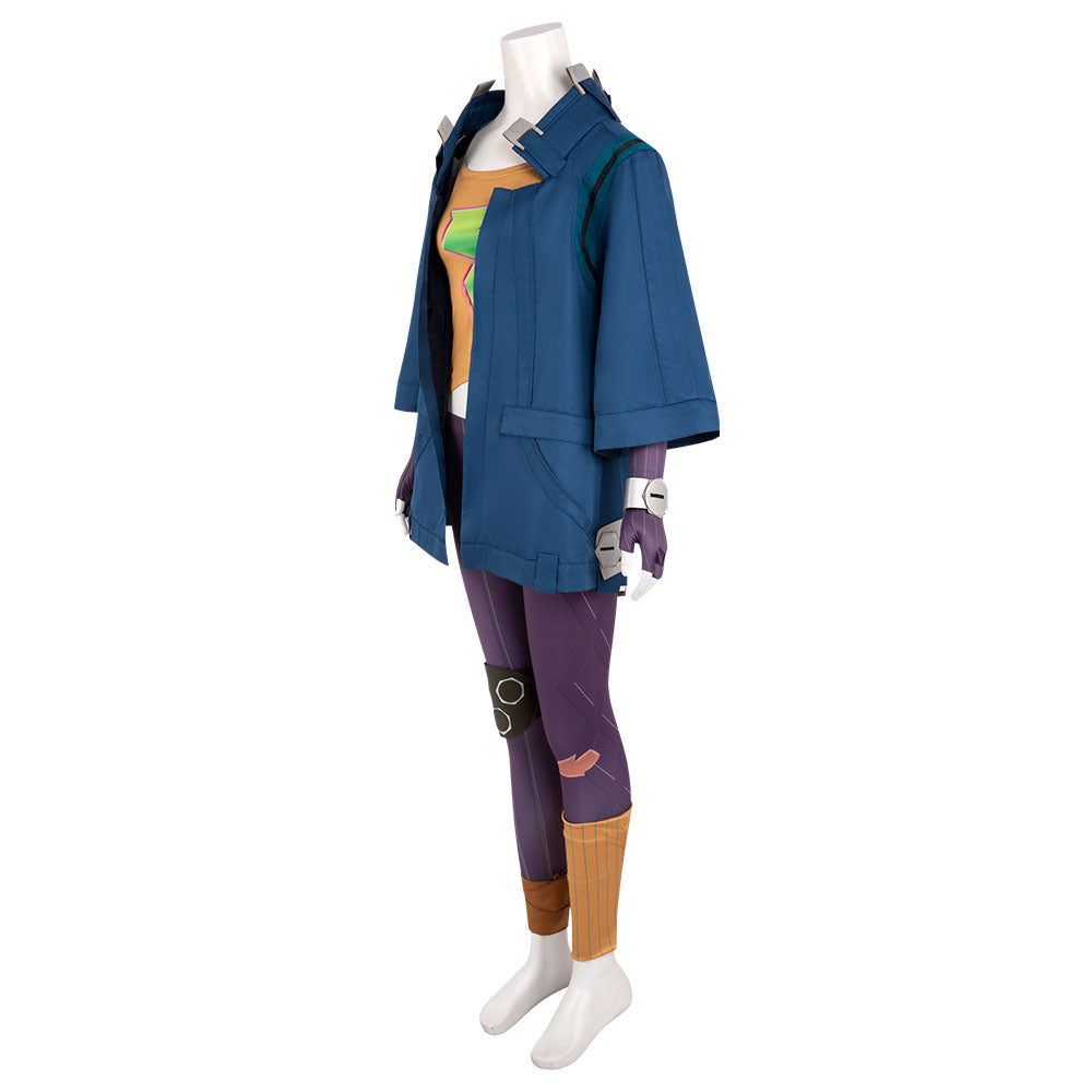 League of Legends LOL Zeri Cosplay Costume