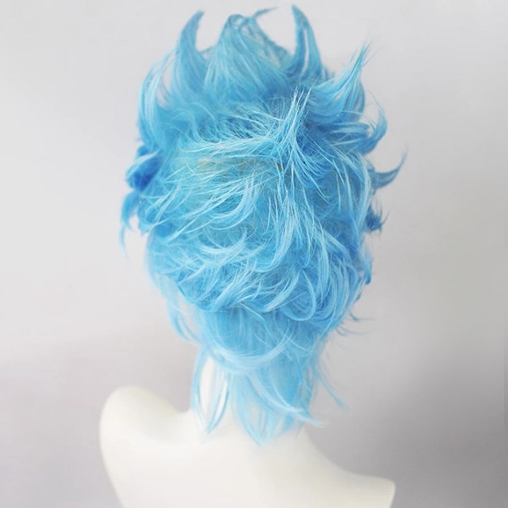 BLEACH Grimmjow Jaegerjaques Blue Cosplay Wig