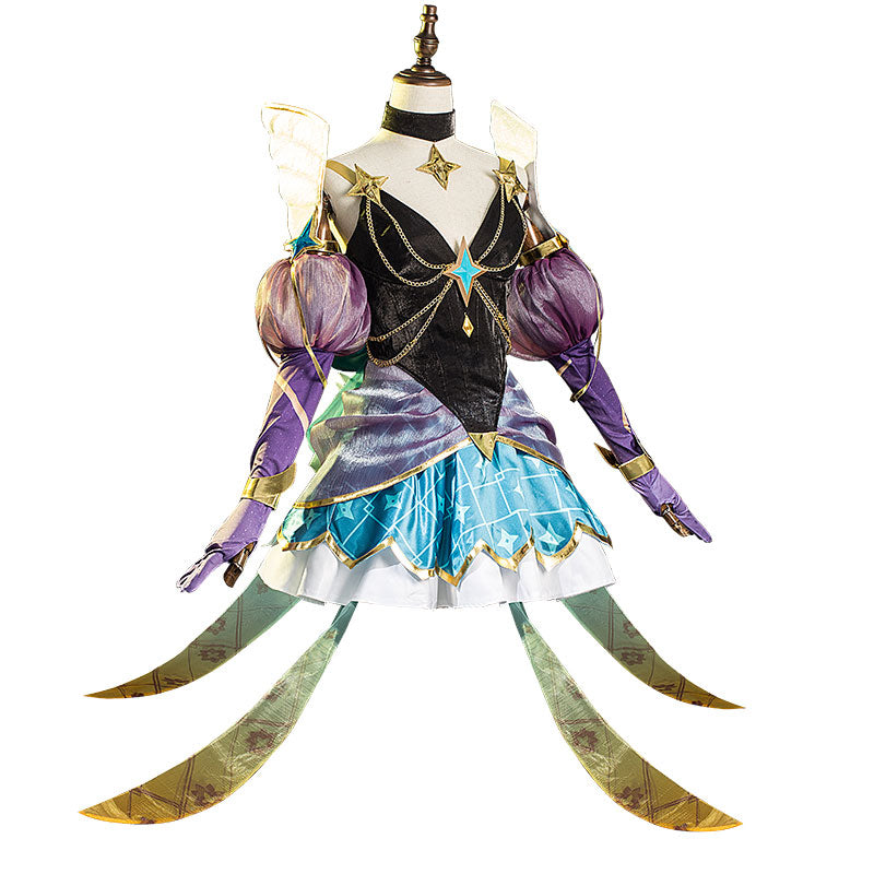 Game LOL Star Guardian 2022 Prestige Syndra Cosplay Costumes