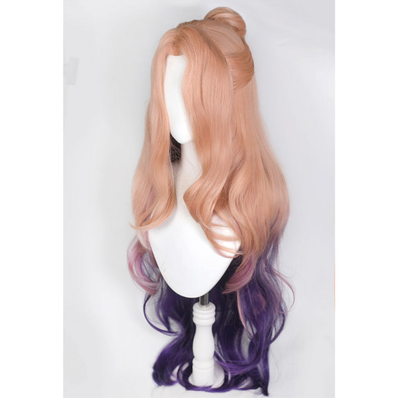 Game LOL Prestige Ocean Song Seraphine Cosplay Wigs