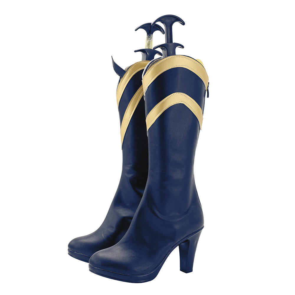  LOL League of Legends Sentinel Diana Cosplay Shoes Boots Halloween 