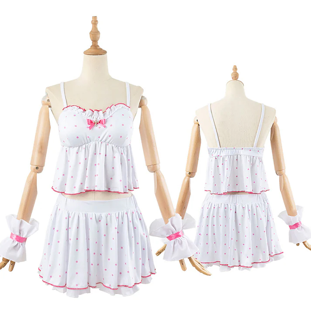 Virtual YouTuber Yukihana Lamy Cosplay Costume Vtuber Anime  Cosplay Cute Party Suit Coat Top Skirts Halloween Uniforms 