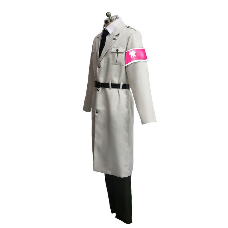 Anime Attack on Titan 4 Season Reiner Braun Uniform Set Cosplay Costume