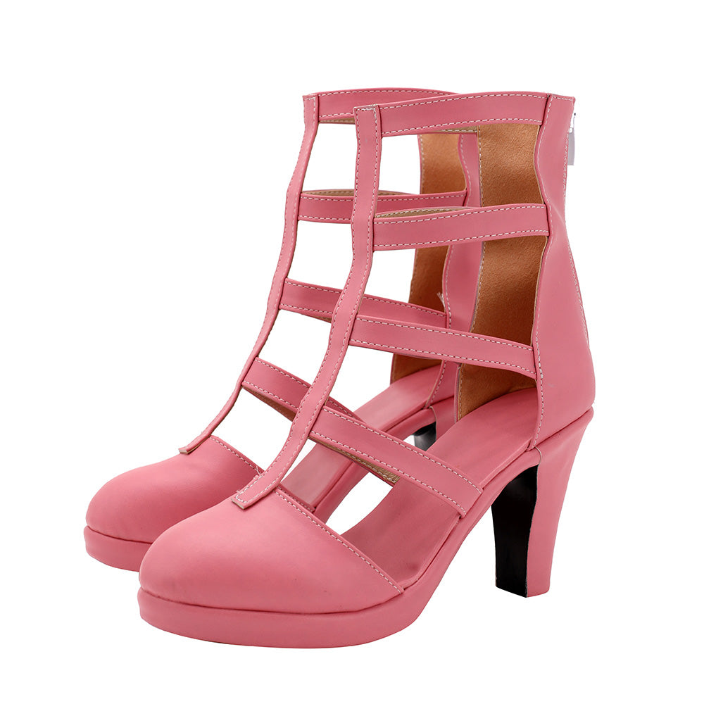  Final Fantasy VII Aerith Gainsborough Cosplay Shoes