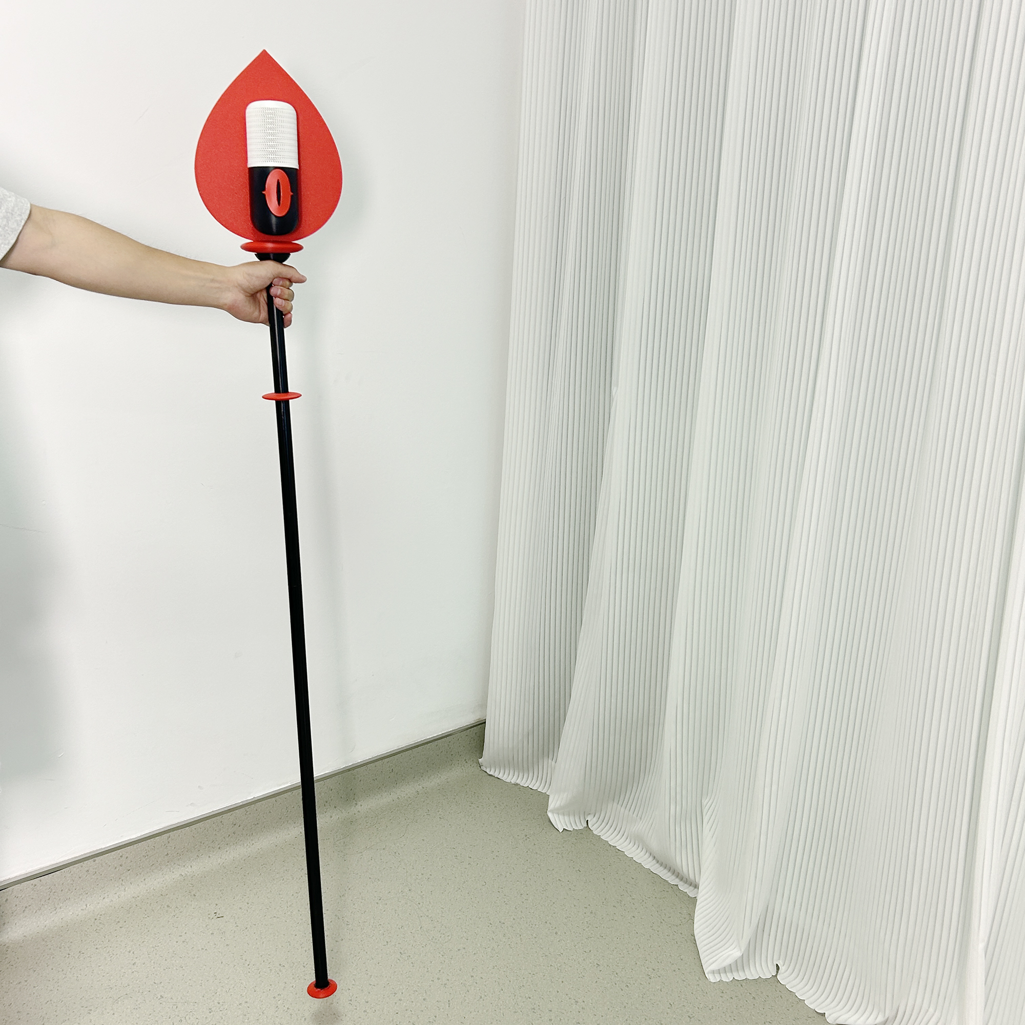 Hazbin Hotel Alastor Cosplay Prop Microphone 