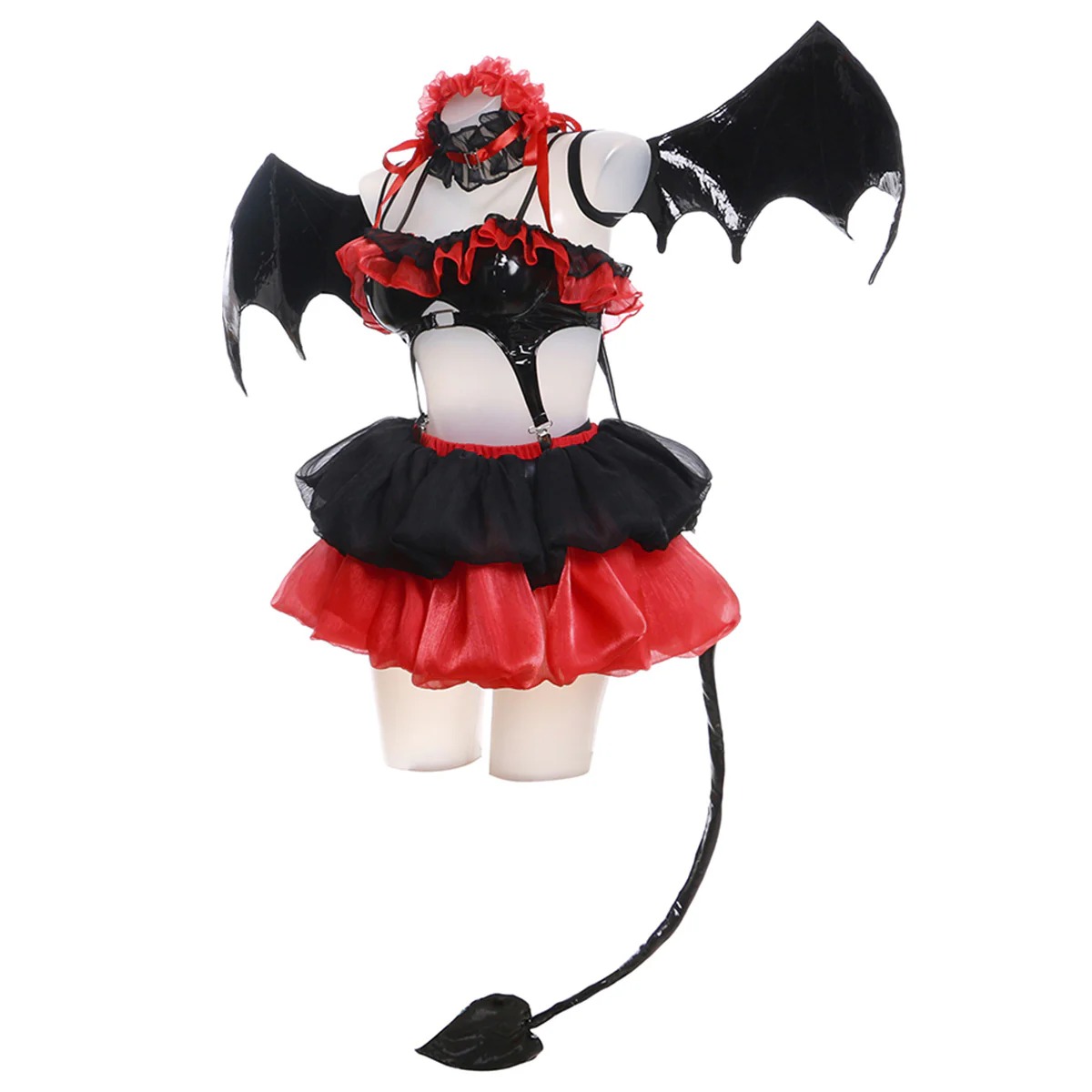 Date A Live IV: Tokisaki Kurumi Pretty Devil Ver Hallowen Cosplay Costume