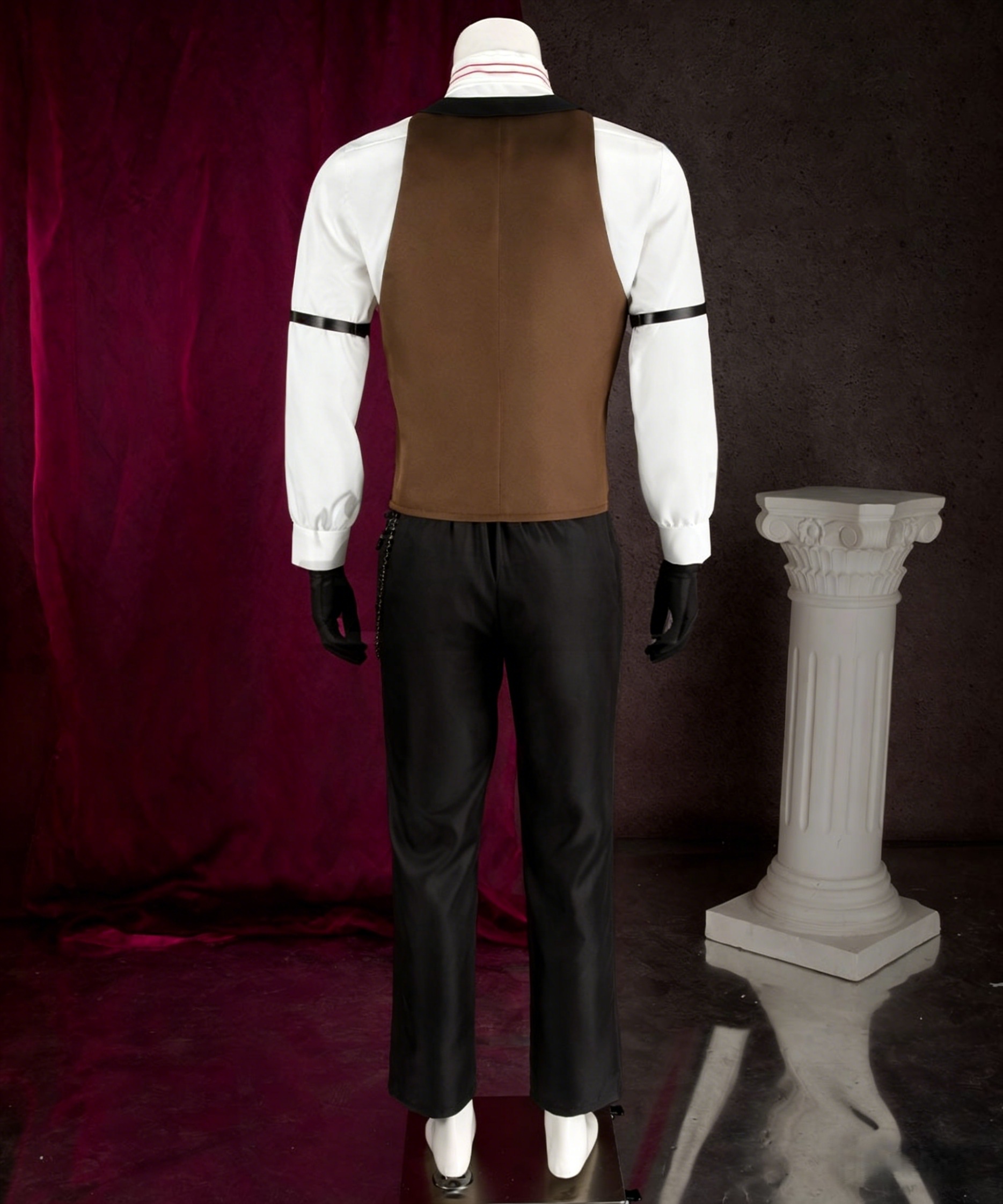 Black Butler Grell Sutcliff Red Butler Shinigami Cosplay Costume