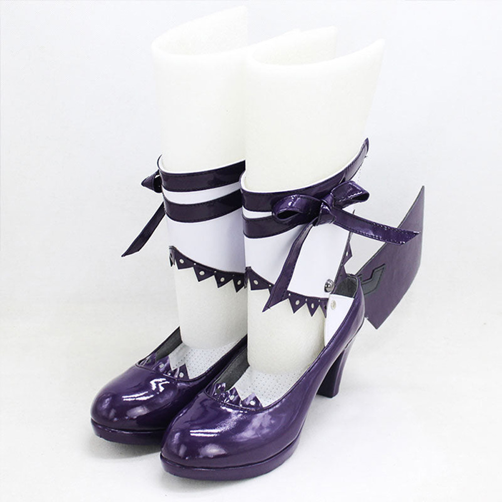 Azur Lane Formidable Purple Cosplay Shoes