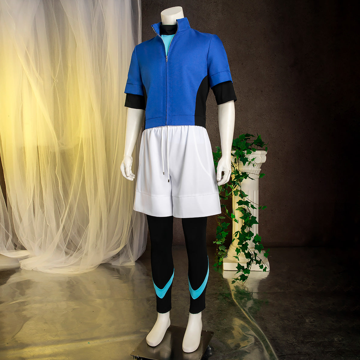 Pokemon Black and White 2 Nate Kyouhei Cosplay Costume