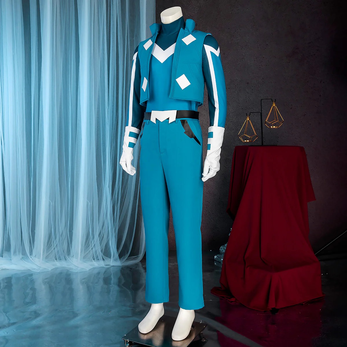 Marvel Comics The Ultimates Blue Marvel Cosplay Costume