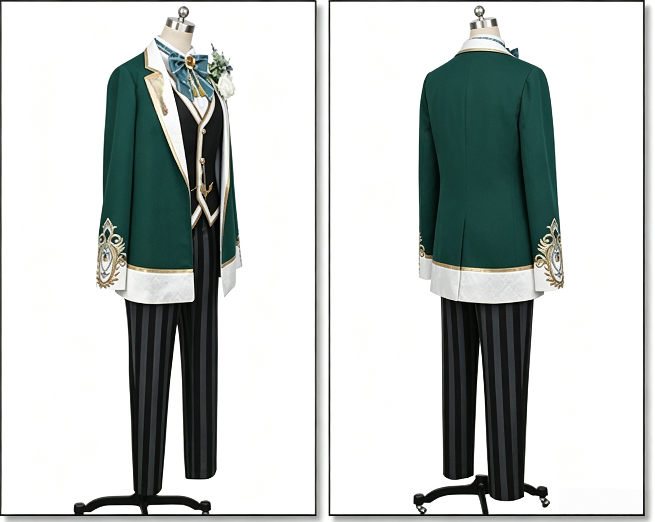 Twisted Wonderland Lilia Vanrouge Groom Cosplay Costume