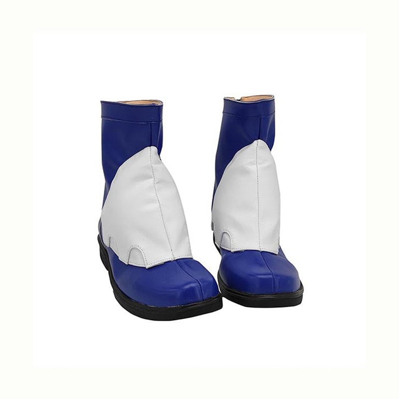 Guilty Gear Bridget Blue White Cosplay Shoes