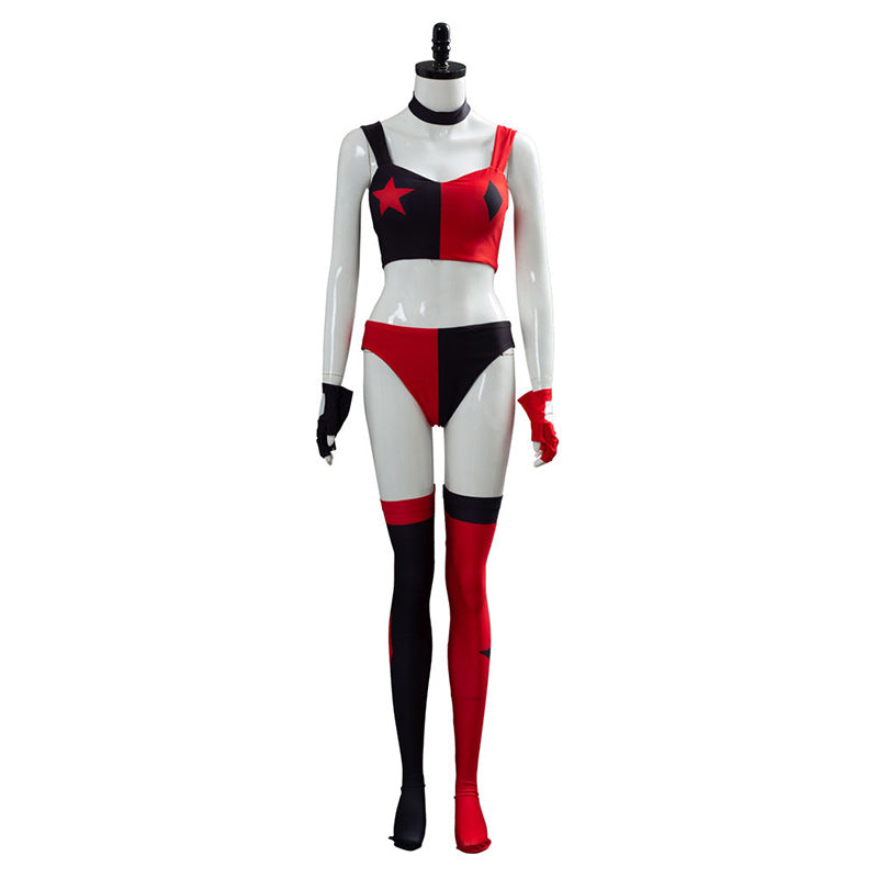Movie The Suicide Squad Harley Quinn Outfits Cosplay Costumes