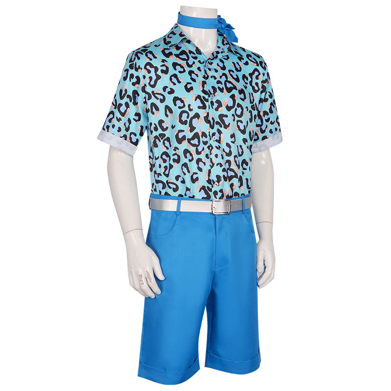 Barbie Movie 2023 Ken Blue Cosplay Costumes