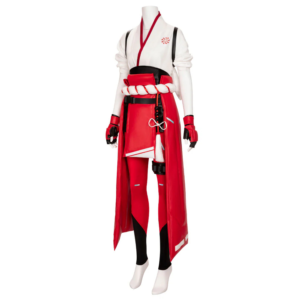 Overwatch2 OW2 Kiriko Red Cosplay Costume