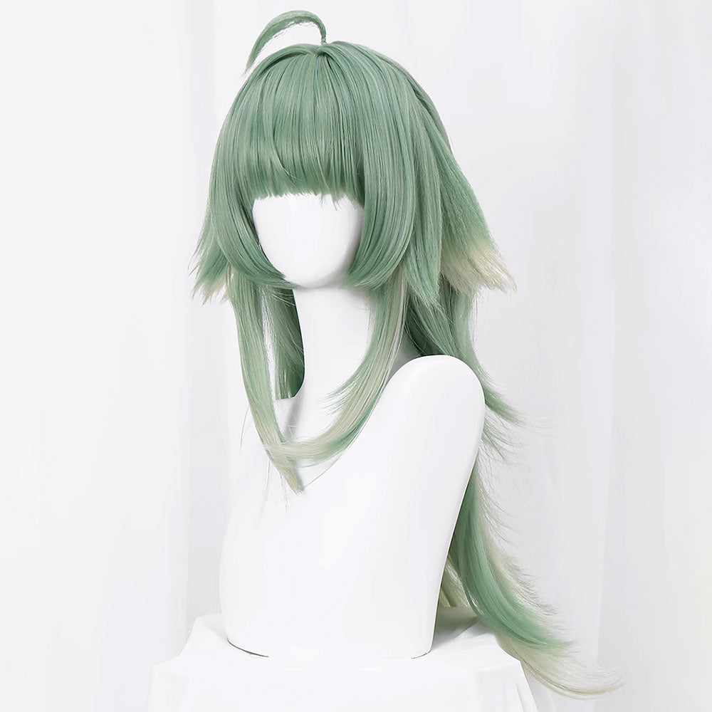 Honkai: Star Rail Huohuo Green Cosplay Wig