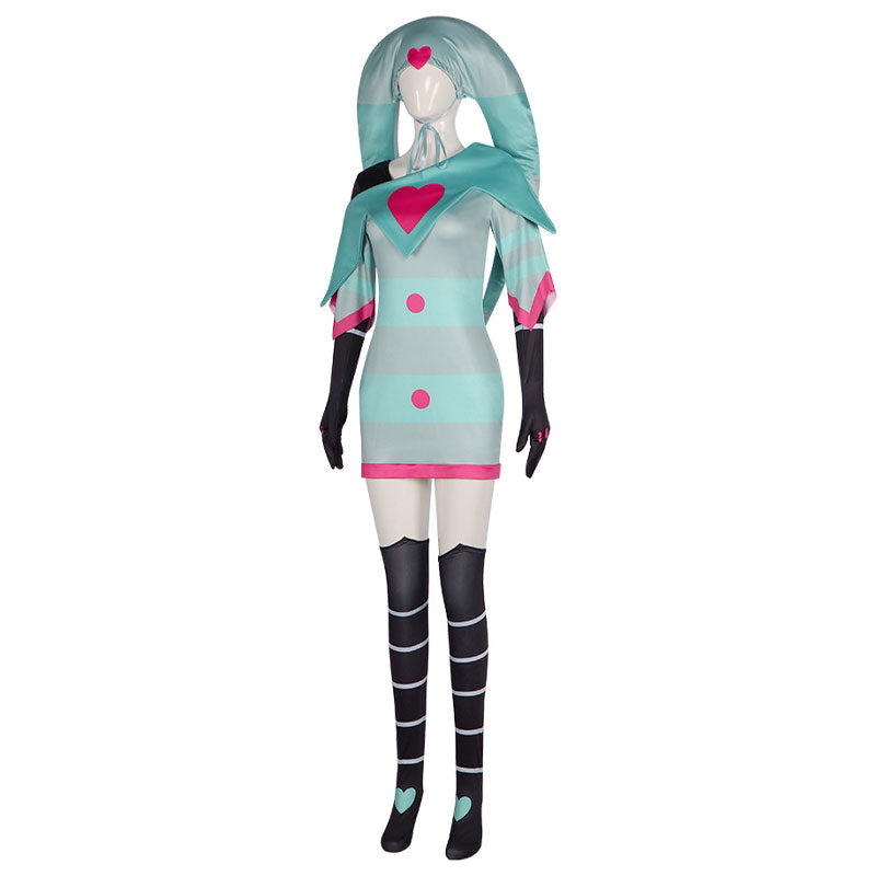 Hazbin Hotel Fizzarolli Dress Cosplay Costumes