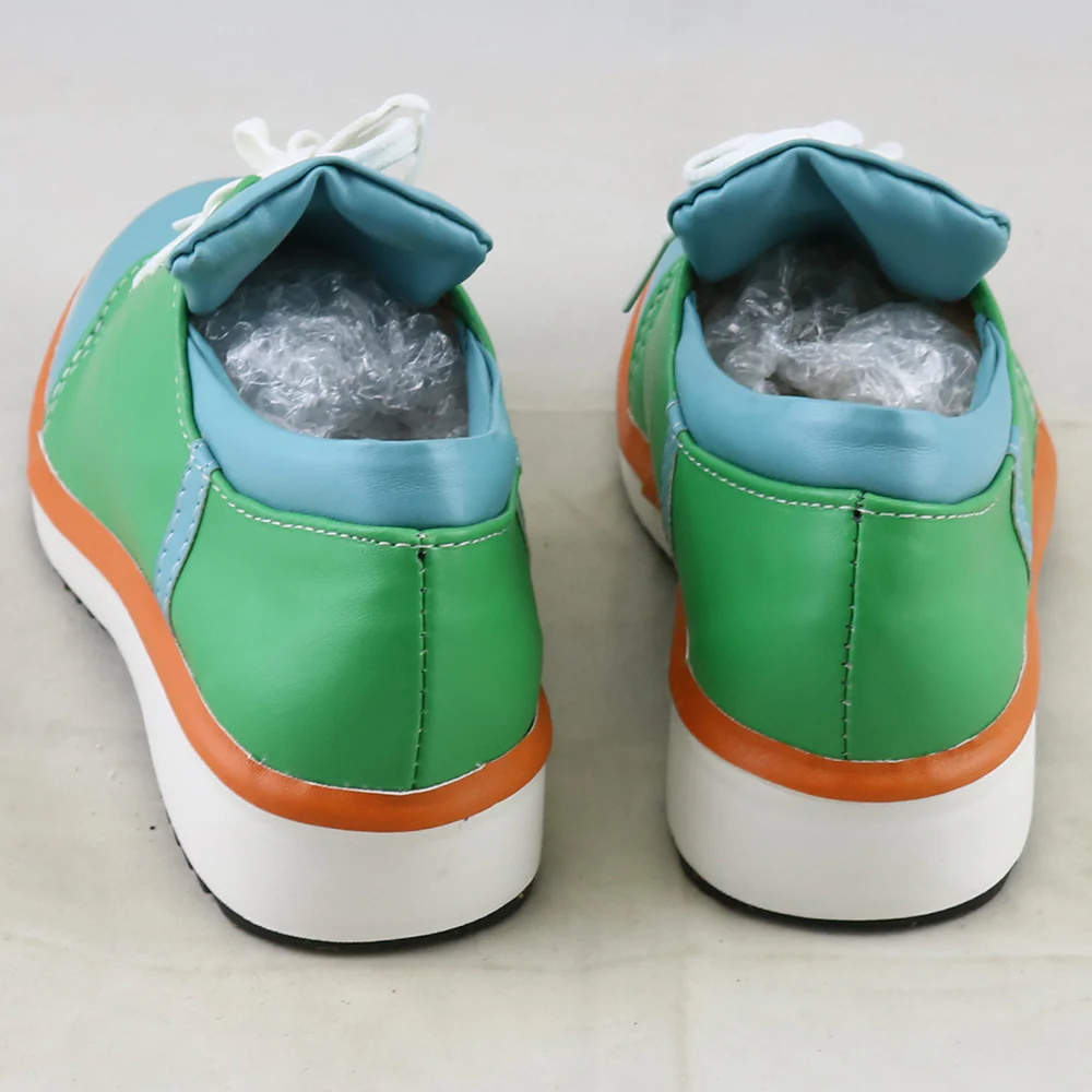 Overwatch OW Anniversary 2019! Mei Legendary Skin Mei Ling Zhou Green Blue Cosplay Shoes