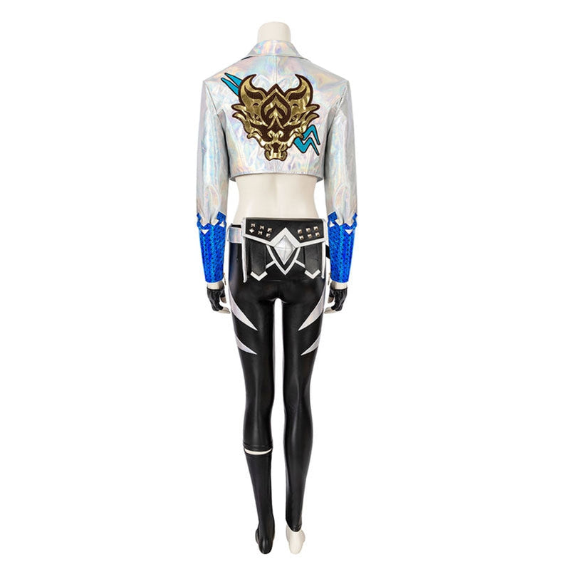 League of Legends  KDA ALL OUT Akali Fullset Cosplay Costumes