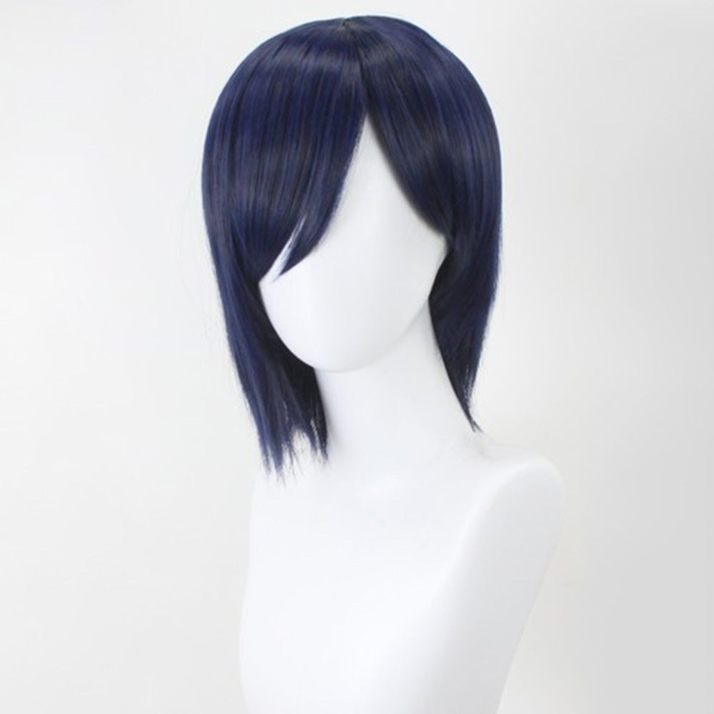 Bleach: Thousand Year Blood War Arc Ishida Uryuu Black Blue Cosplay Wig