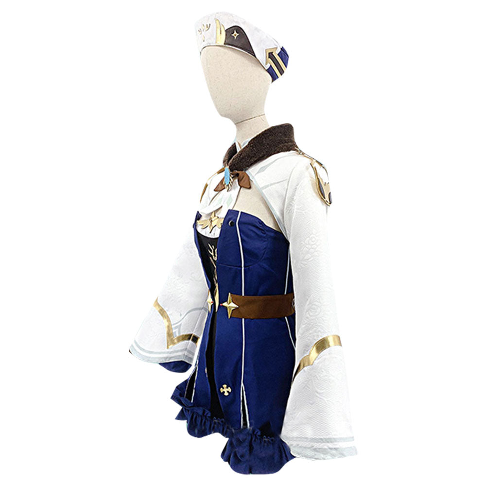 Genshin Impact Sucrose Halloween Cosplay Costume