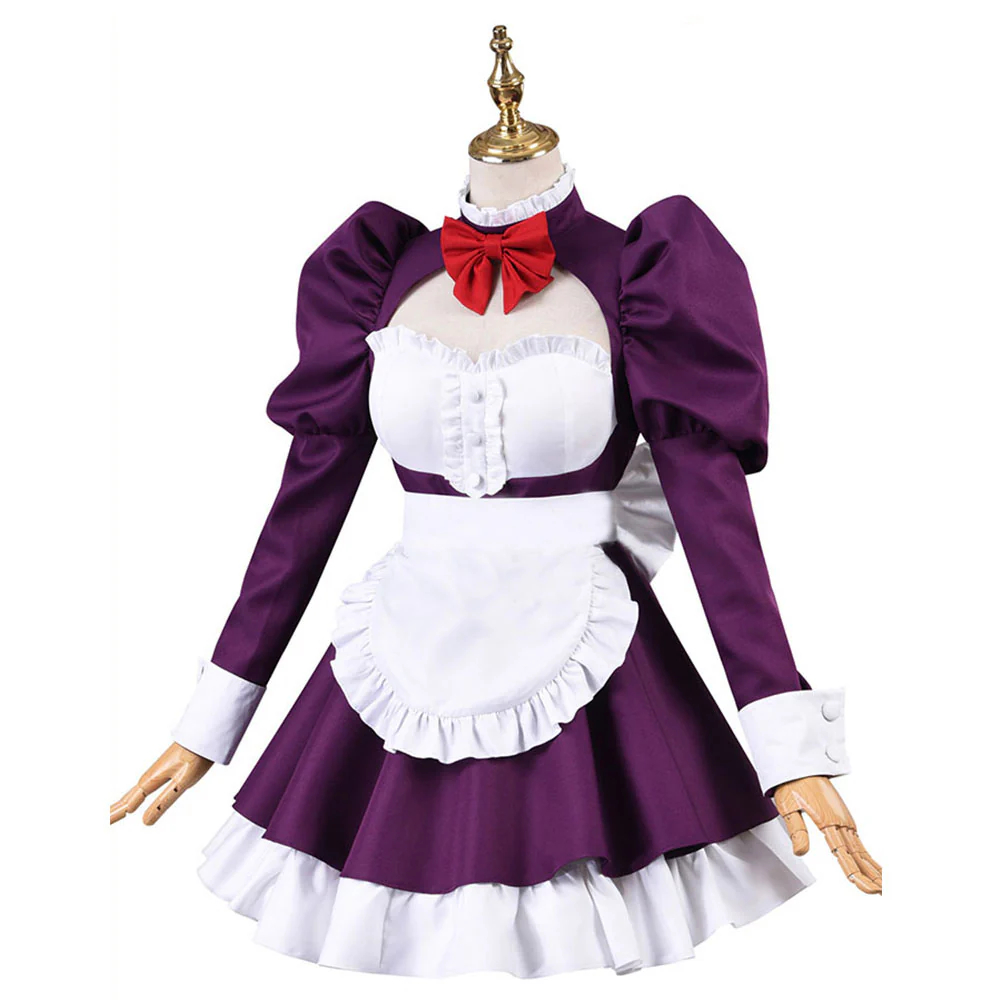 High-Rise Invasion Maid Mask Cosplay Costume