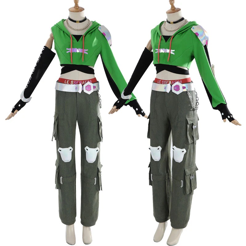 Overwatch 2 X LE SSERAFIM FEARLESS Illari Cosplay Costume