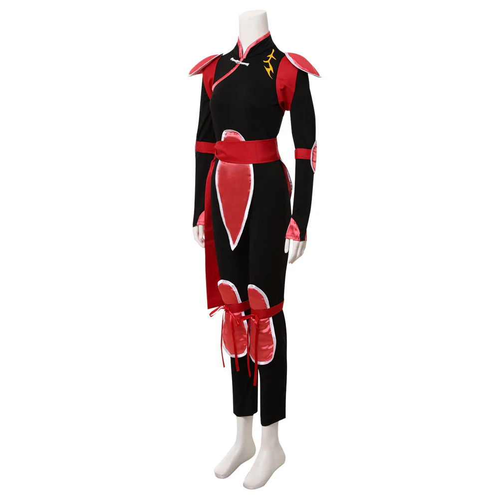 Inuyasha Sango Black Shoes Cosplay Costume