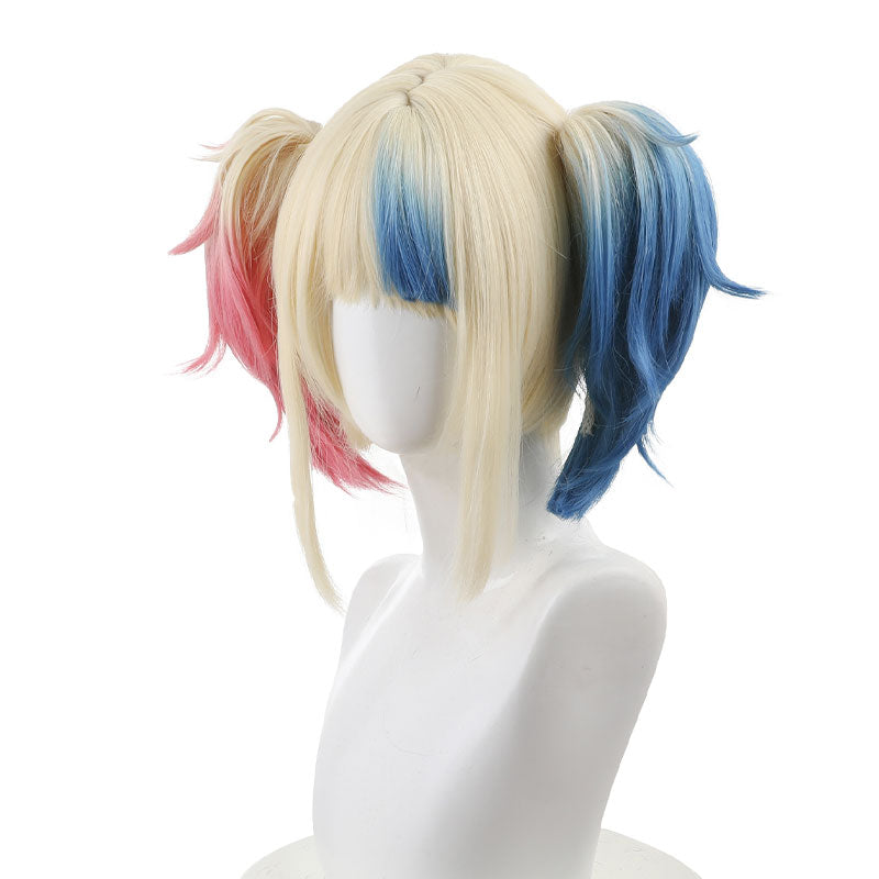 Suicide Squad Isekai Harley Quinn Cosplay Wigs
