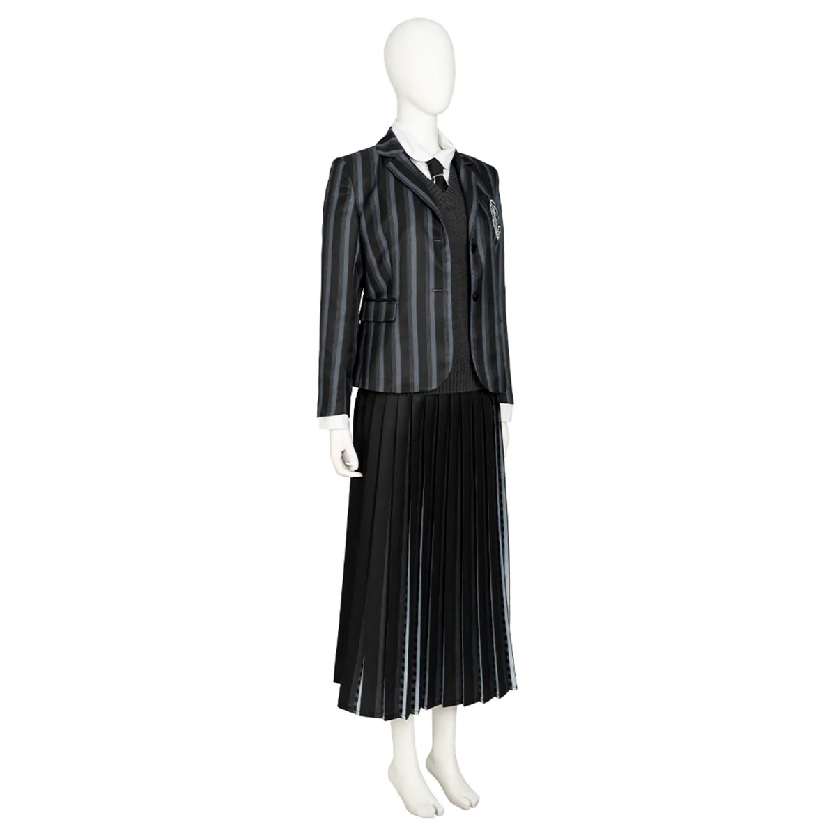 The Addams Family 2022 Wednesday Wednesday Addams School Uniform Cosplay Costume