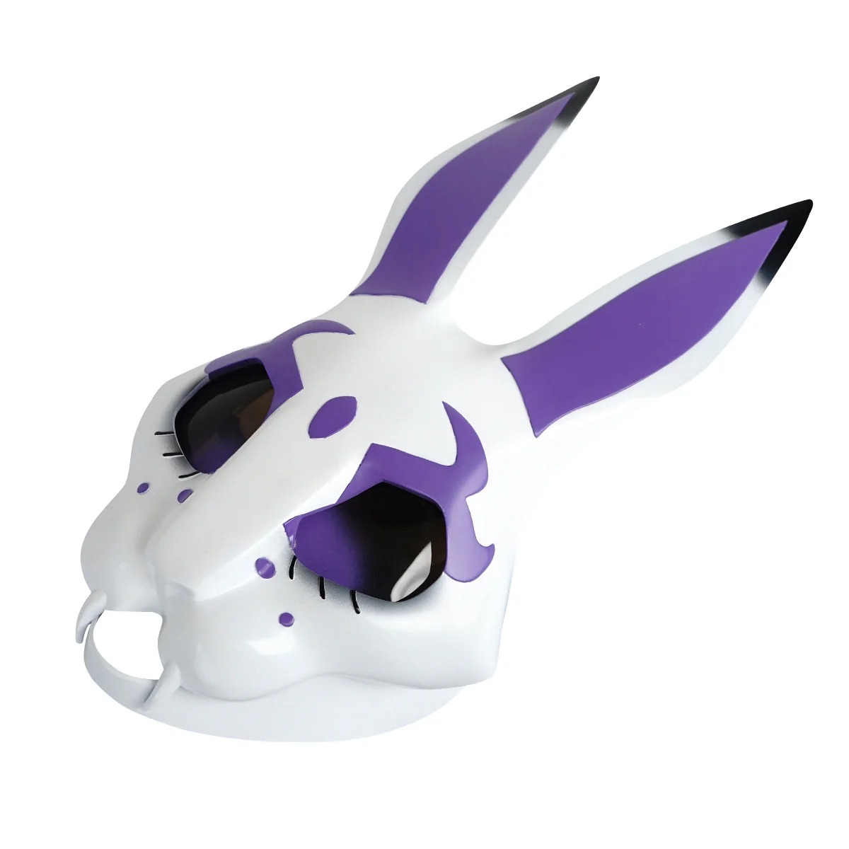 Neon White Neon Violet Mask Cosplay Accessory Prop