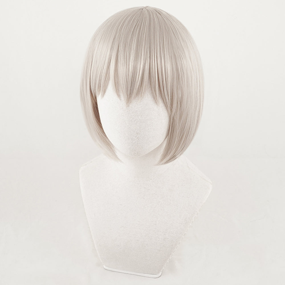 BanG Dream! Aoba Moca Grey Cosplay Wig