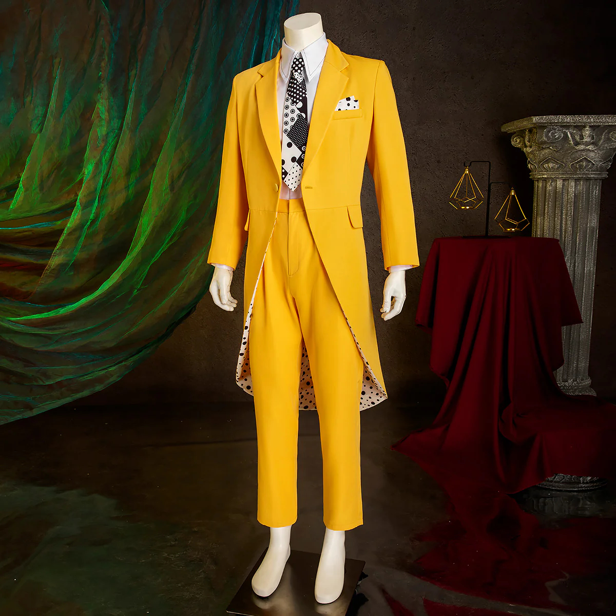 The Mask (1994 film) Stanley Ipkiss Cosplay Costume