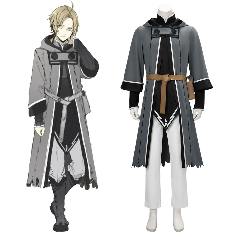 Mushoku Tensei Teen Rudeus Greyrat Cosplay Costume
