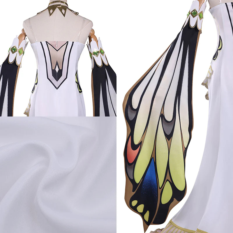 Code Geass: C.C. CC Butterfly Gown Cosplay Costume
