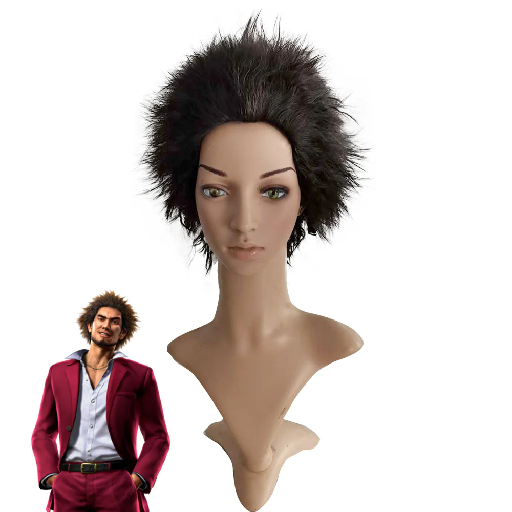 Yakuza 7 Ichiban Kasuga Brown Cosplay Wig