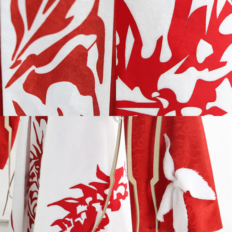 Limbus Company Tears of the Tarnished Blood Hong Lu Cosplay Costume