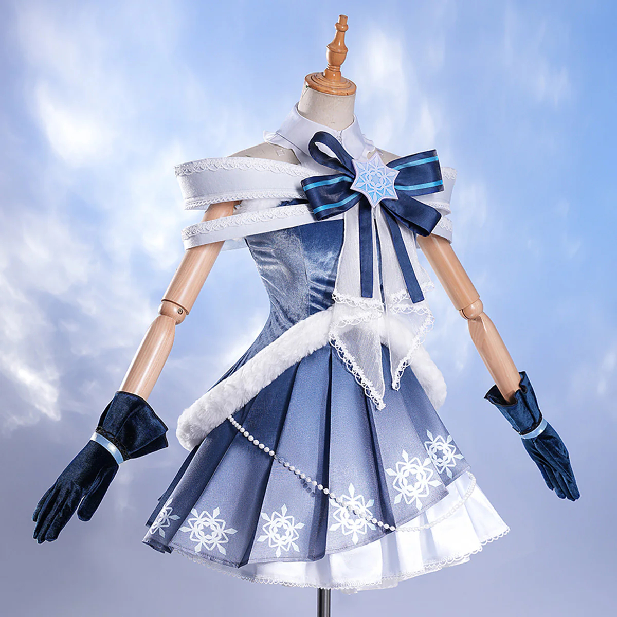 Vocaloid Hatsune Miku Snow Miku 2025 Cosplay Costume