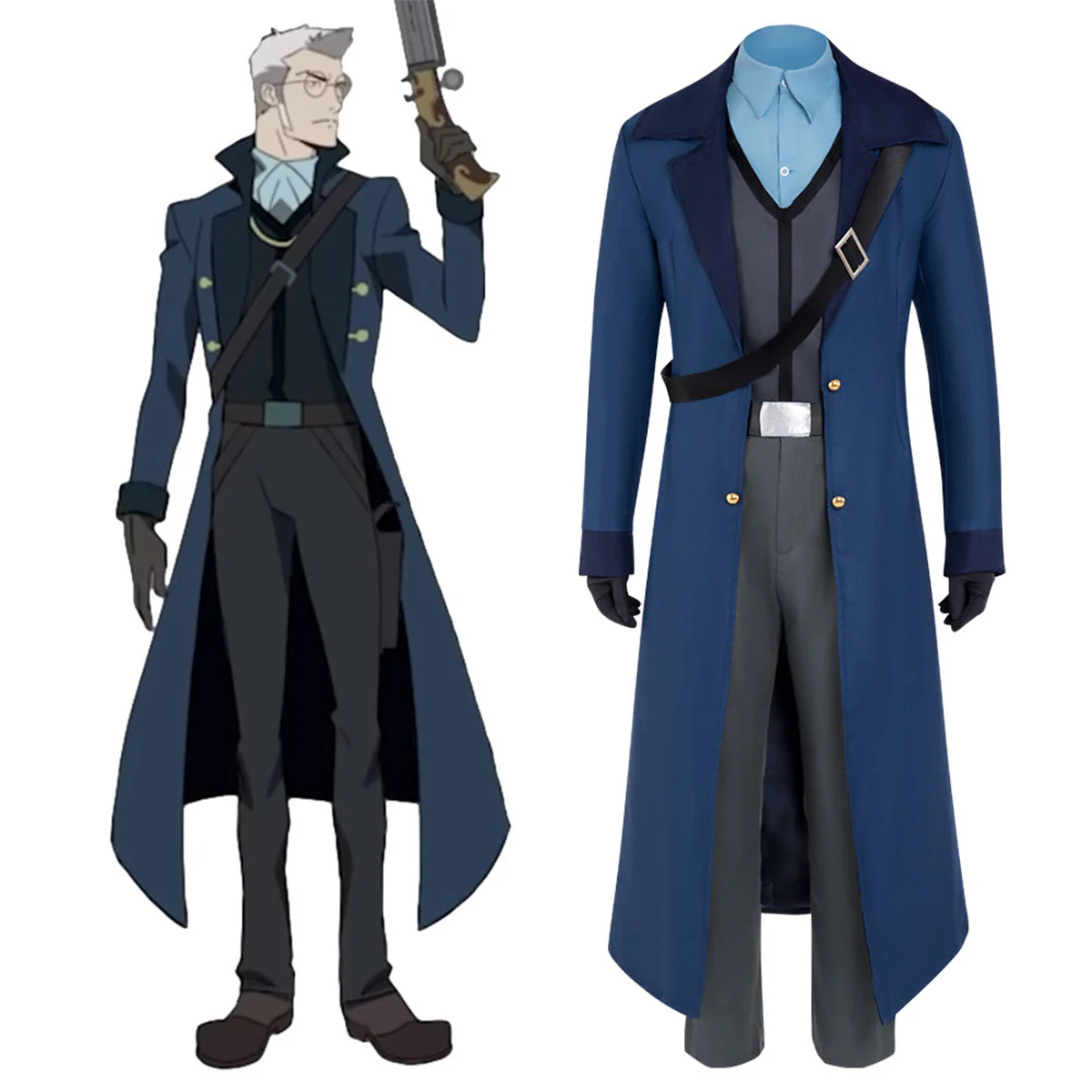 The Legend of Vox Machina Percival de Rolo Cosplay Costume