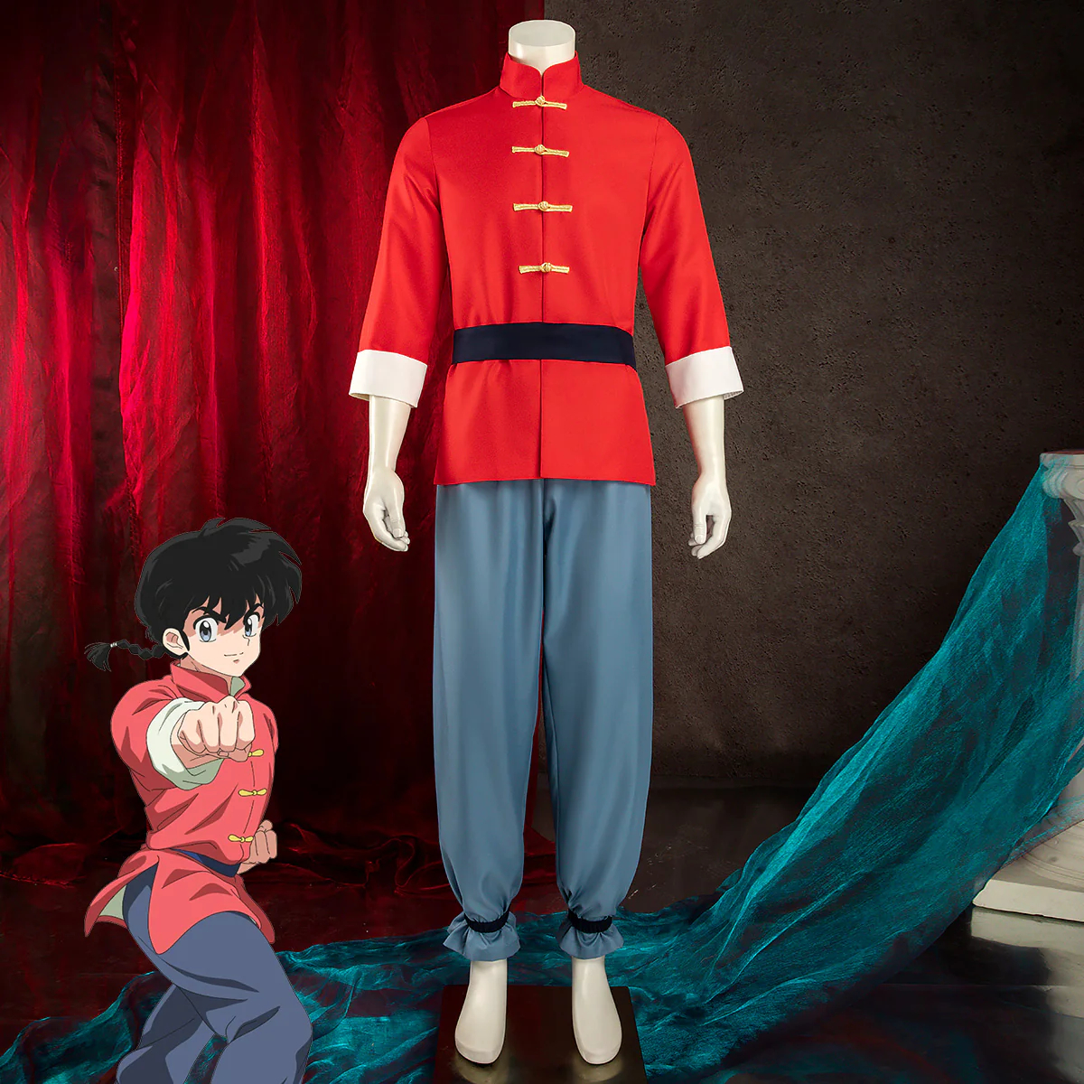 Ranma ½ Ranma Saotome Cosplay Costume
