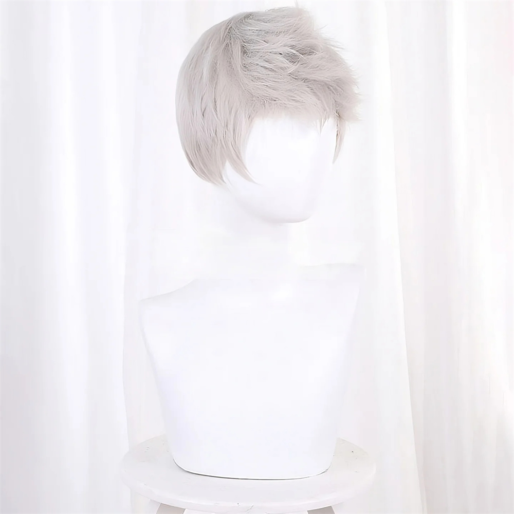 Hell's Paradise: Jigokuraku Yamada Asaemon Shion Silver Cosplay Wig